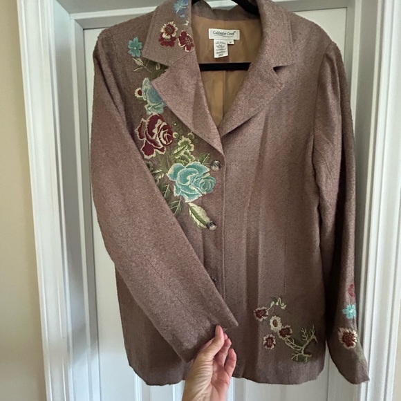Coldwater Creek embroidered jacket - Picture 4 of 7
